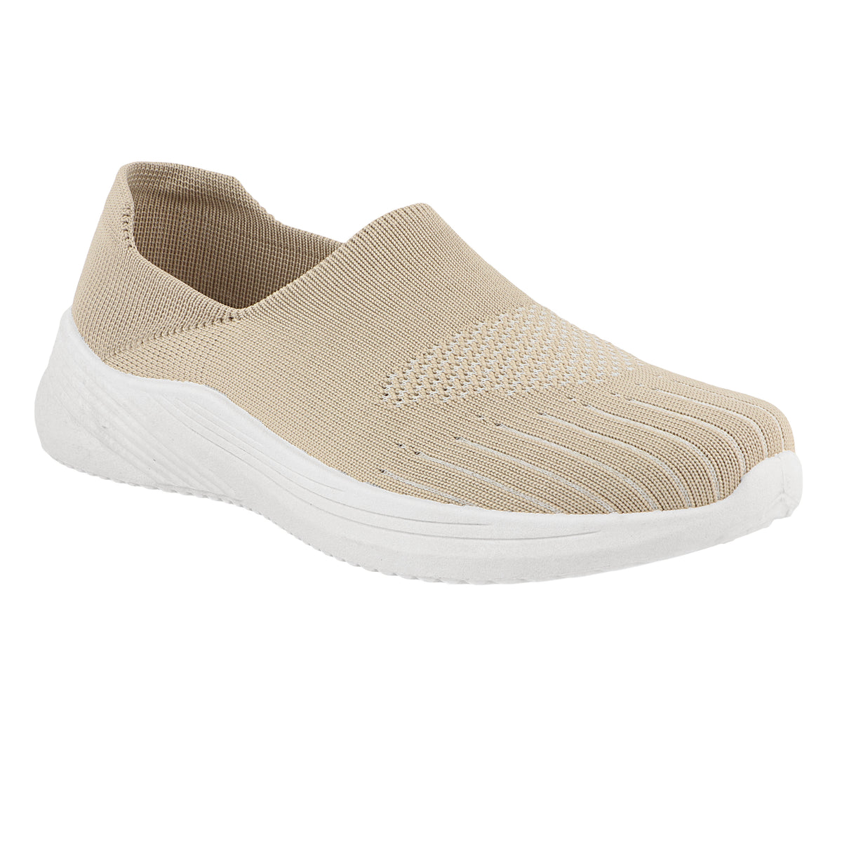 FUEL Drive Anti-Skid Slip-on Sports Shoes for Women (Beige)