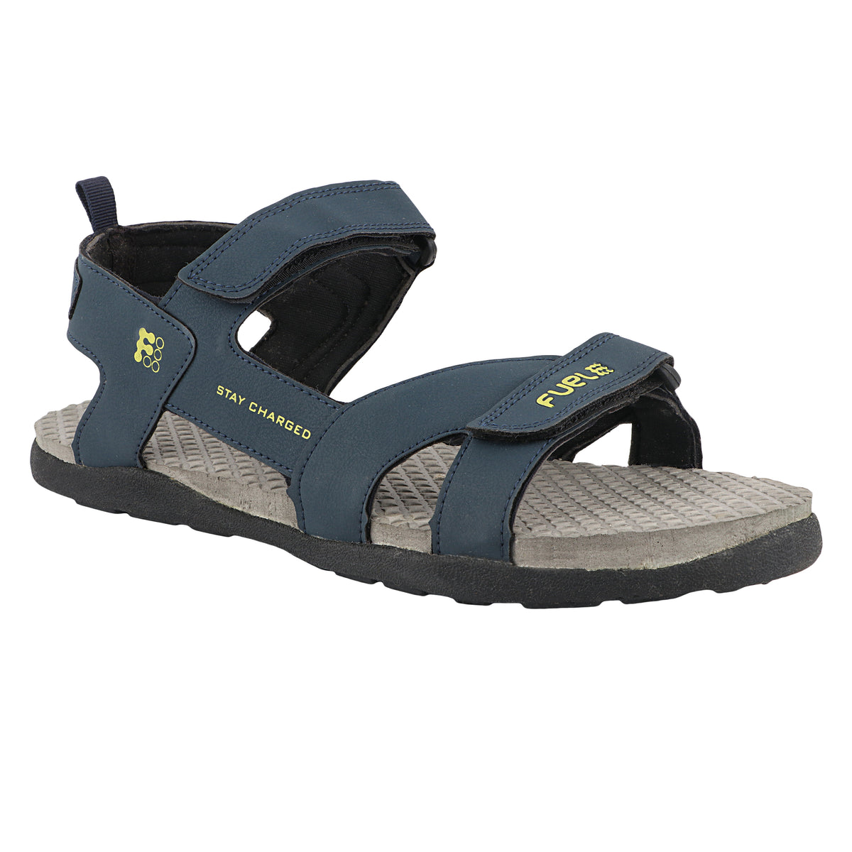 FUEL Roadster-02 Ultra Light-Weight Sports Sandals For Men (Navy)
