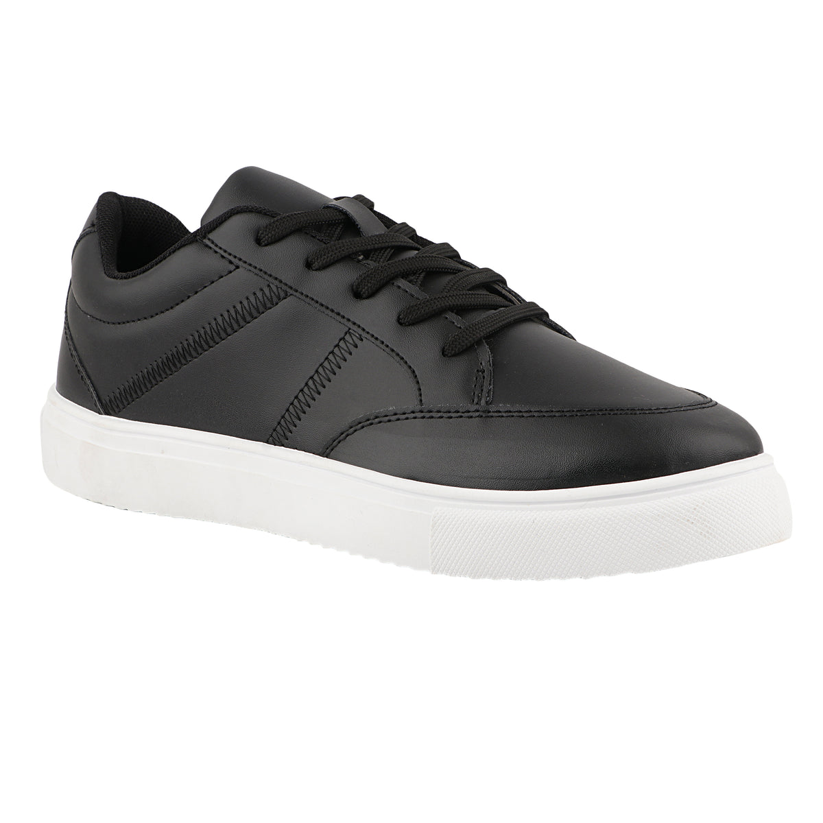 FUEL Sneaks-02 Lightweight Breathable Casual Men's Sneakers for Outdoor Activities (Black)