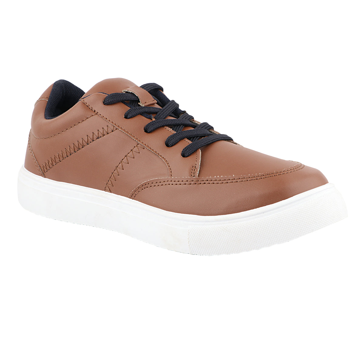 FUEL Sneaks-02 Lightweight Breathable Casual Men's Sneakers for Outdoor Activities (Brown)