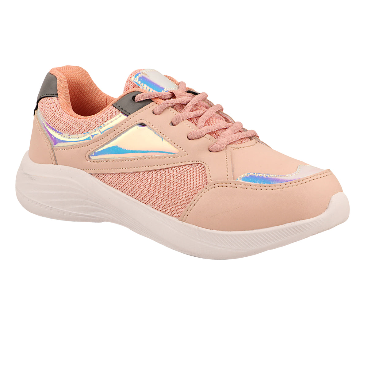 FUEL Nova Performance Max Comfortable & Breathable Sports Shoes for Women (Peach)