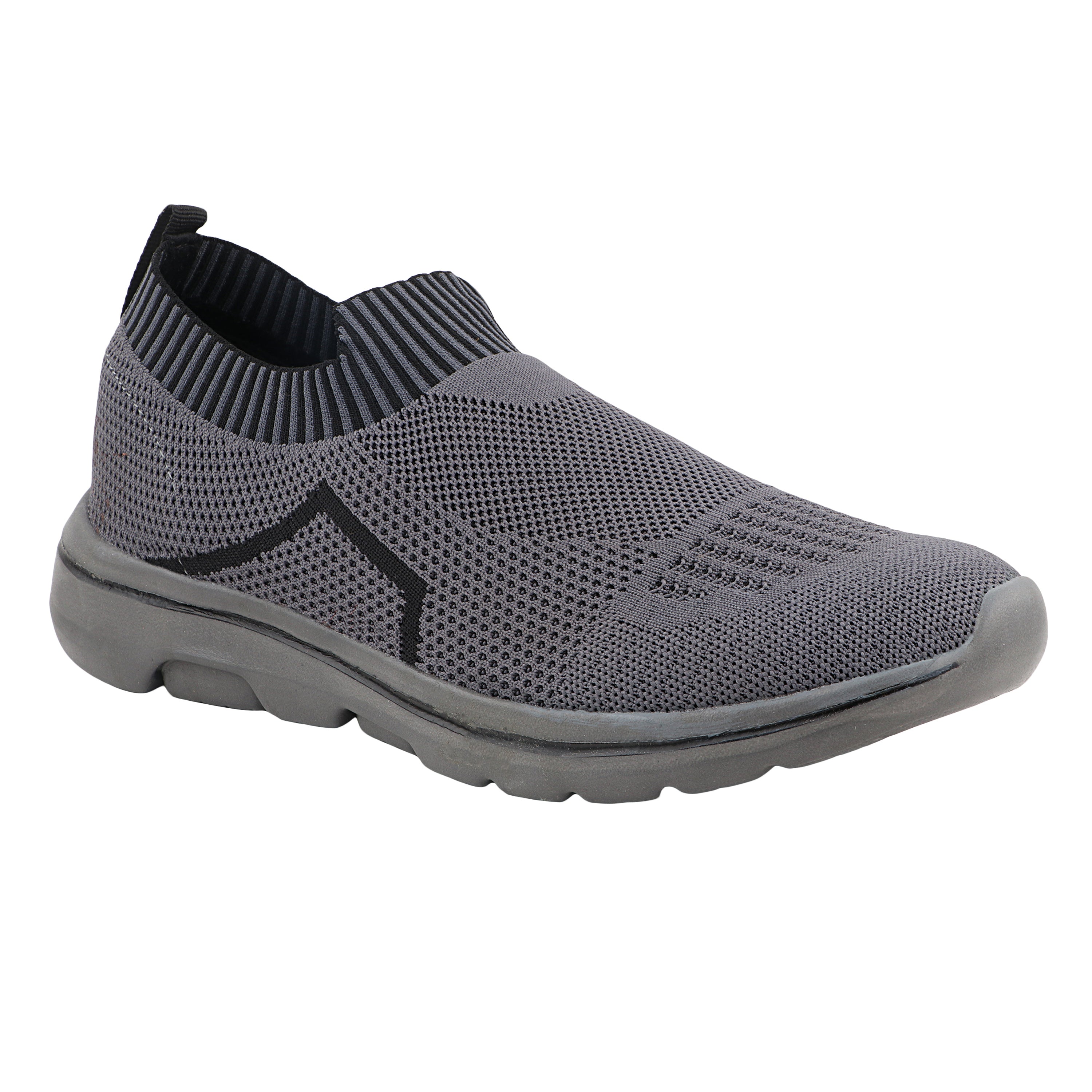 FUEL BINGO Slip-on Comfortable Walking Sports Shoes for Men (Grey)