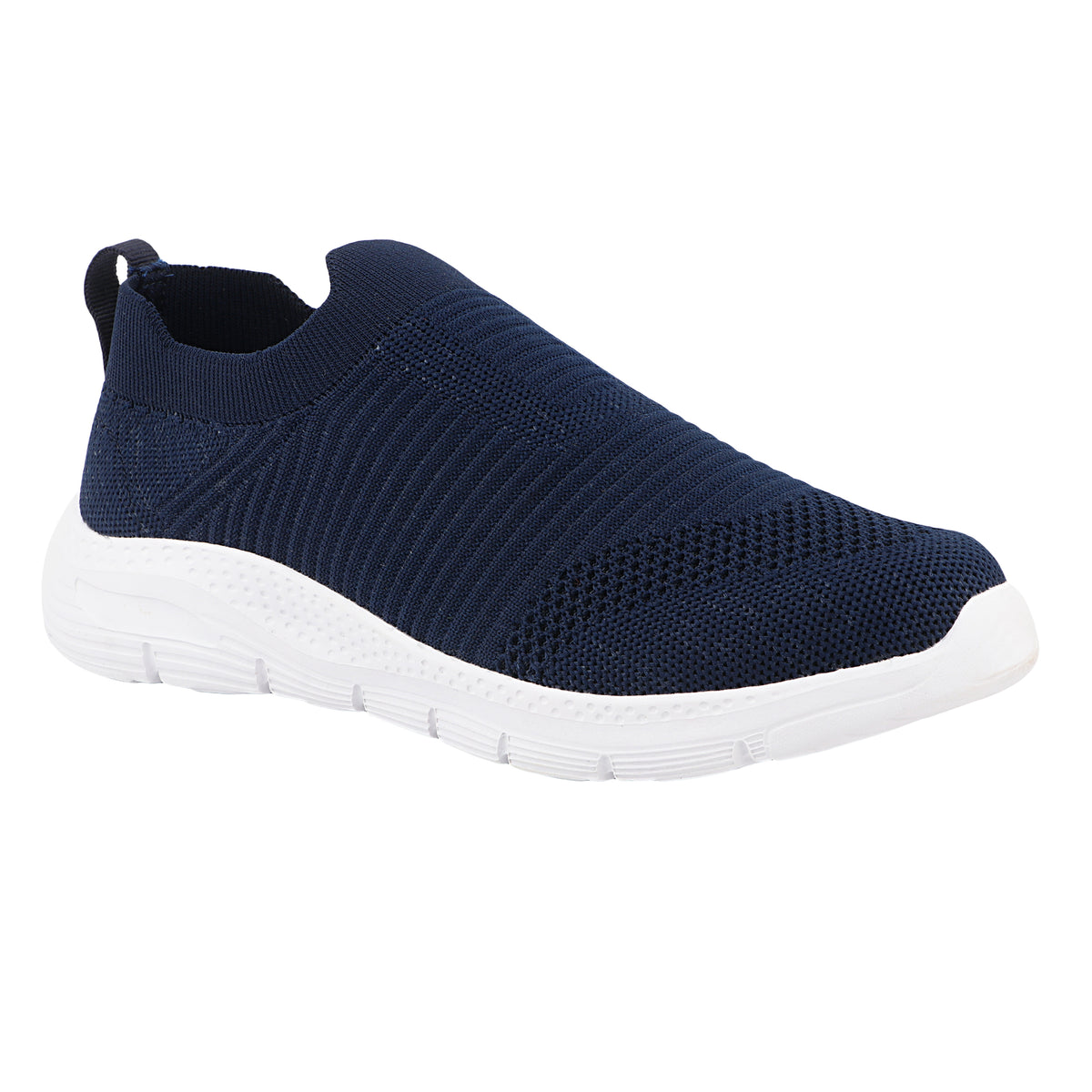 FUEL James-01 Soft Cushioned Footbed and Breathable Knitted Fabric with EVA Sole for Boys (Navy)