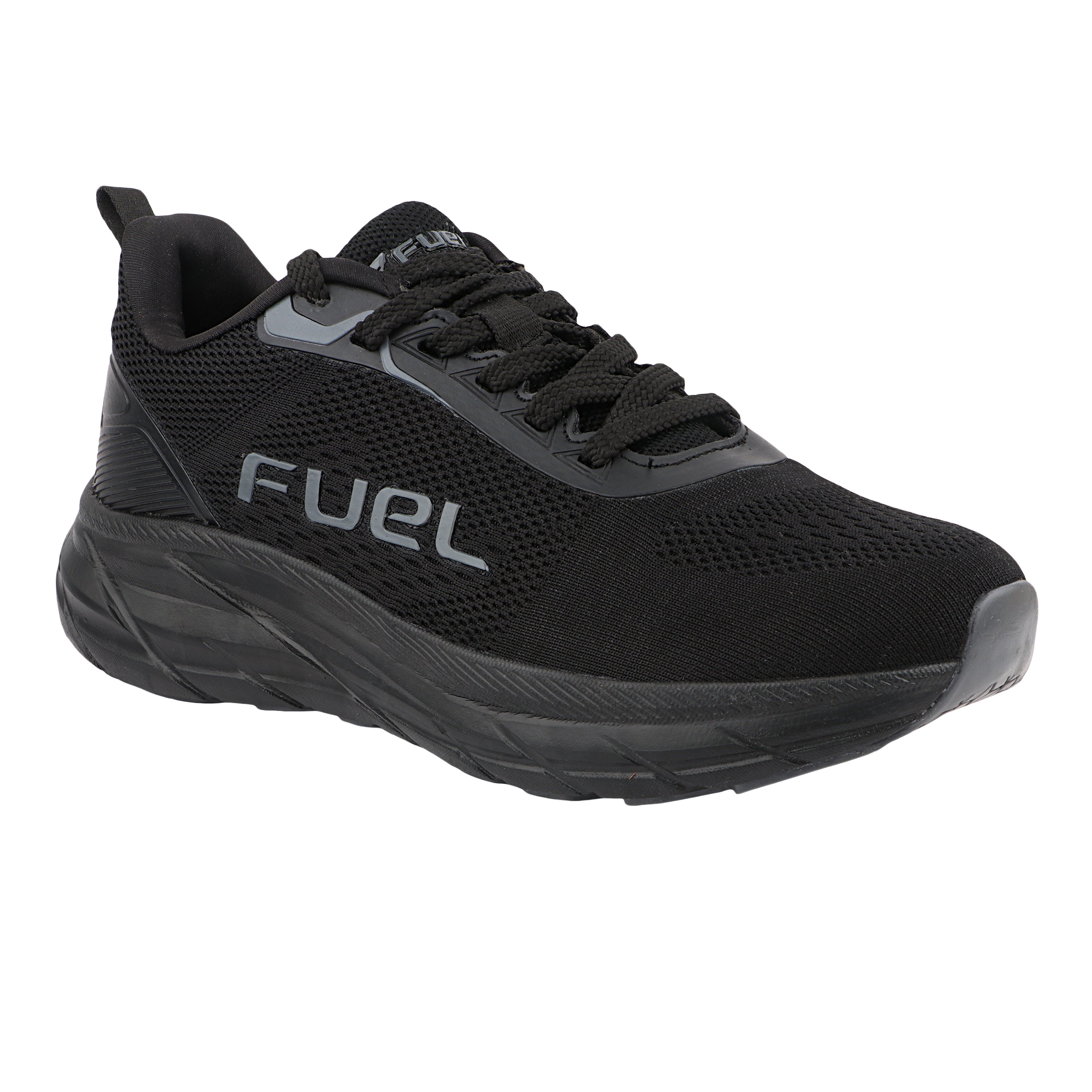 FUEL Phantom Running & Walking with Cushioned Comfort and Durable Sole for Men's (Black)