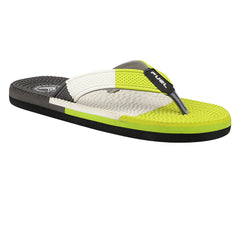 FUEL Trenzo Comfortable Slip-On Slippers with Cushioned Insole & Flexible Sole for Men's (Green)