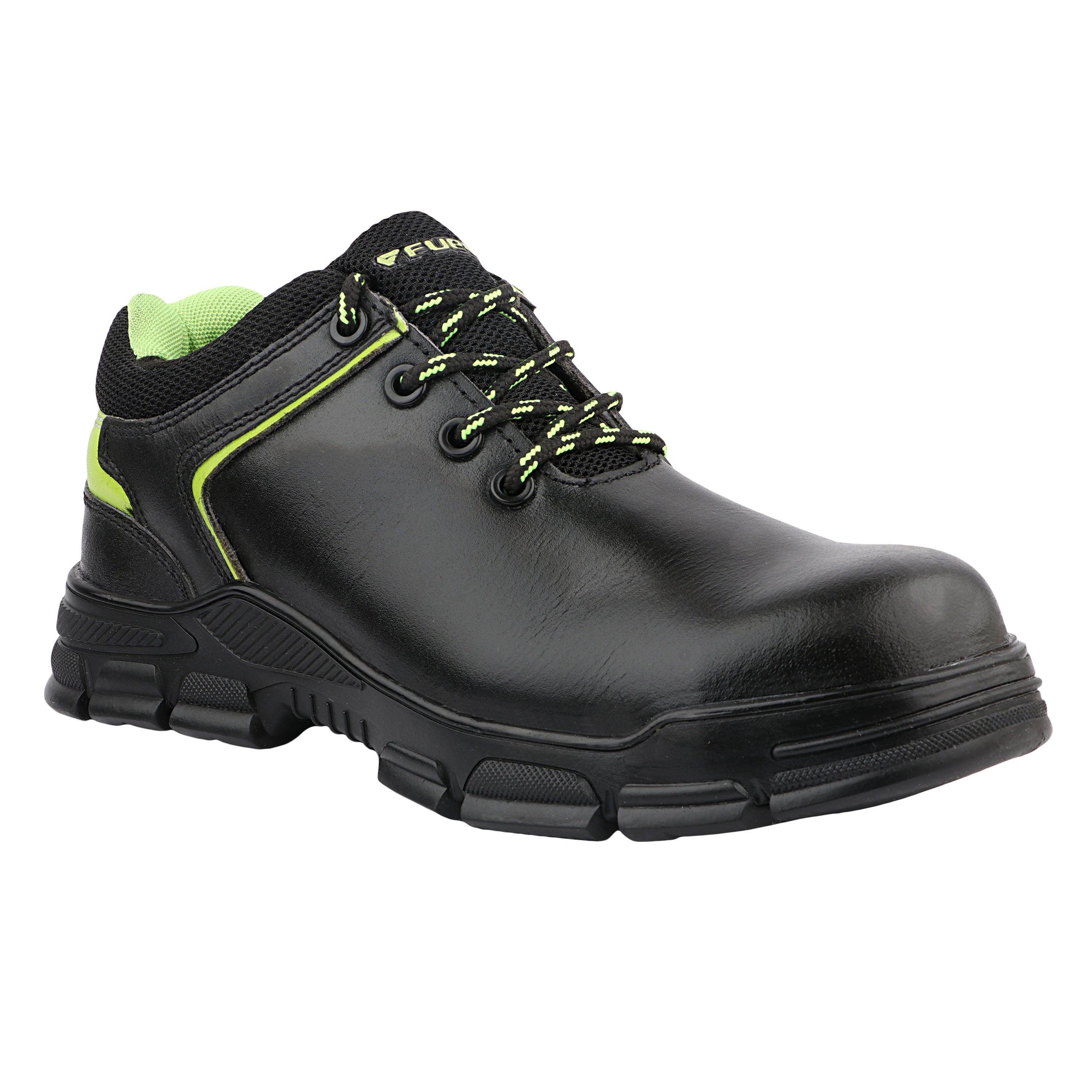 FUEL Reevon-05 ISI Mark Work Safety Shoes for Men – 200J Non-Metallic Toe Protection, Kevlar Insole, Breathable Lining & Durable Nitrile Sole