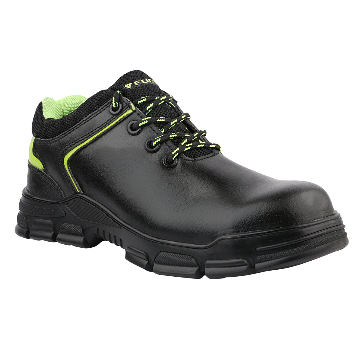 FUEL Reevon-05 ISI Mark Work Safety Shoes for Men – 200J Non-Metallic Toe Protection, Kevlar Insole, Breathable Lining & Durable Nitrile Sole