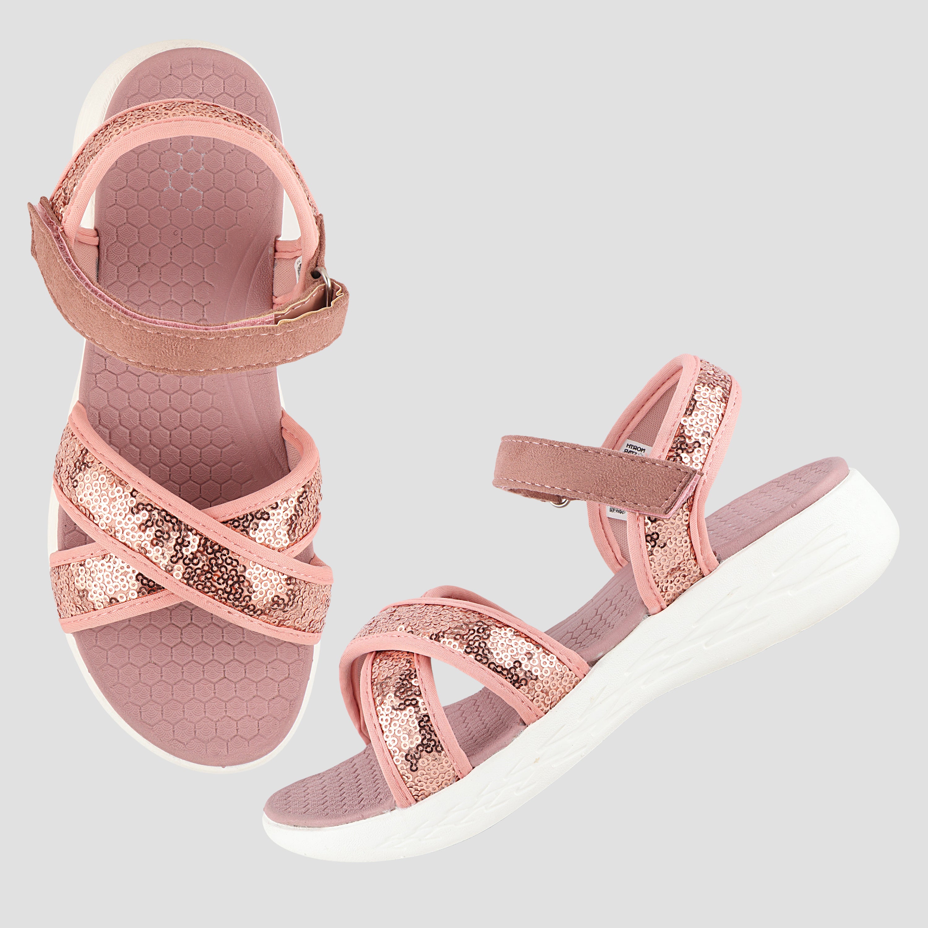 FUEL fashion Sandal for Women (Pink)