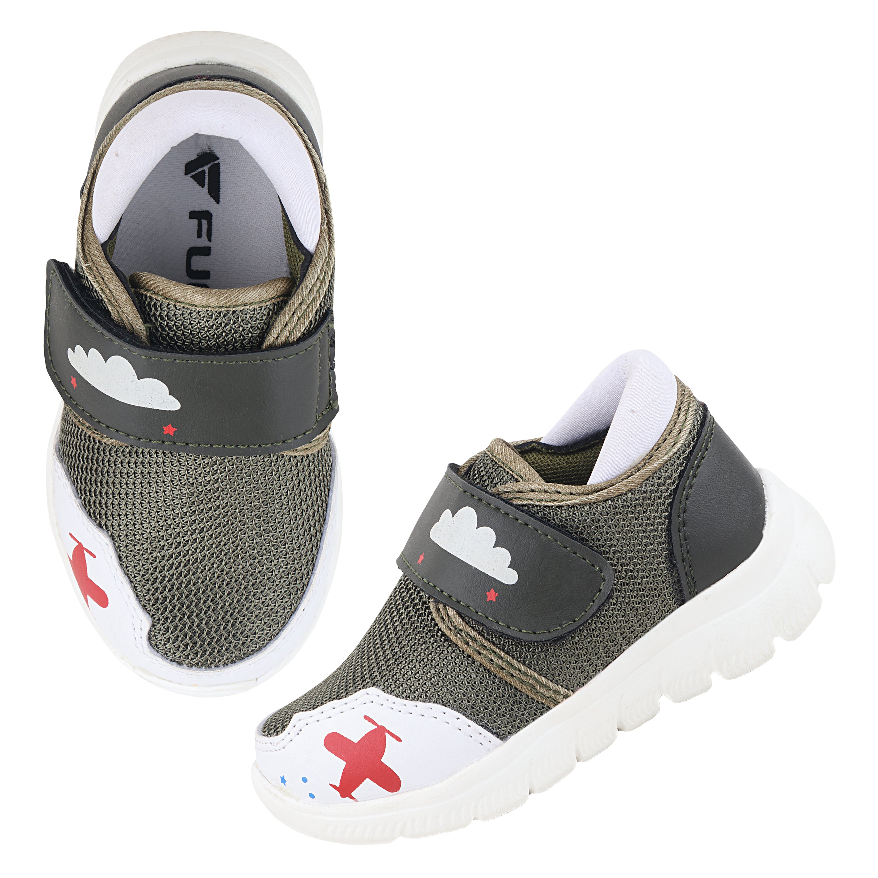 FUEL Rocket Runner First Walker Baby Shoes & Toddler Shoes for Boys & Girls - Lightweight, Breathable, Non-Slip Walking Shoes