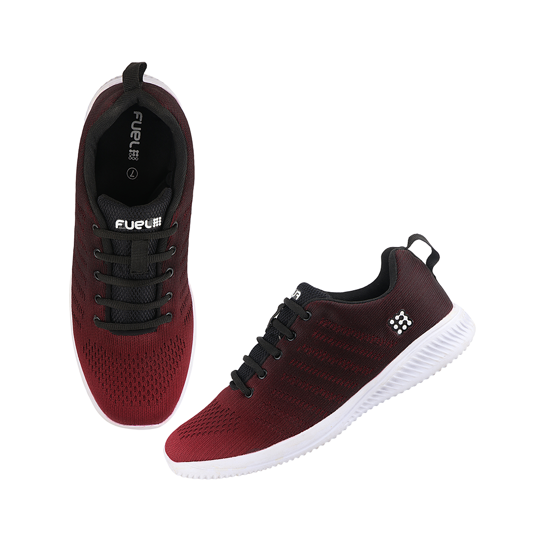 FUEL Foster Sports Shoes for Men (MEHENDI/ BLACK)