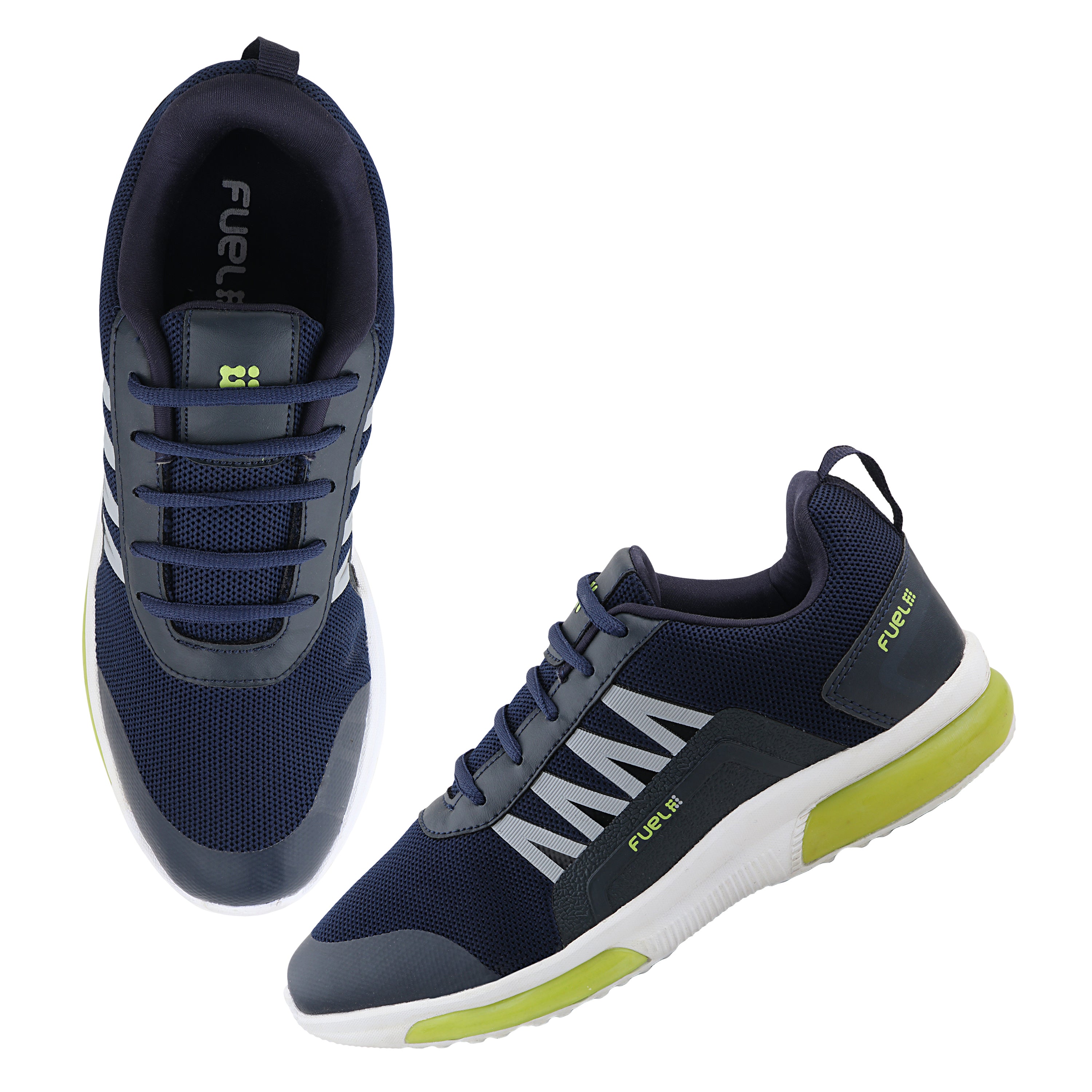 FUEL Polo Sport Shoe For Men's (Navy & Green)