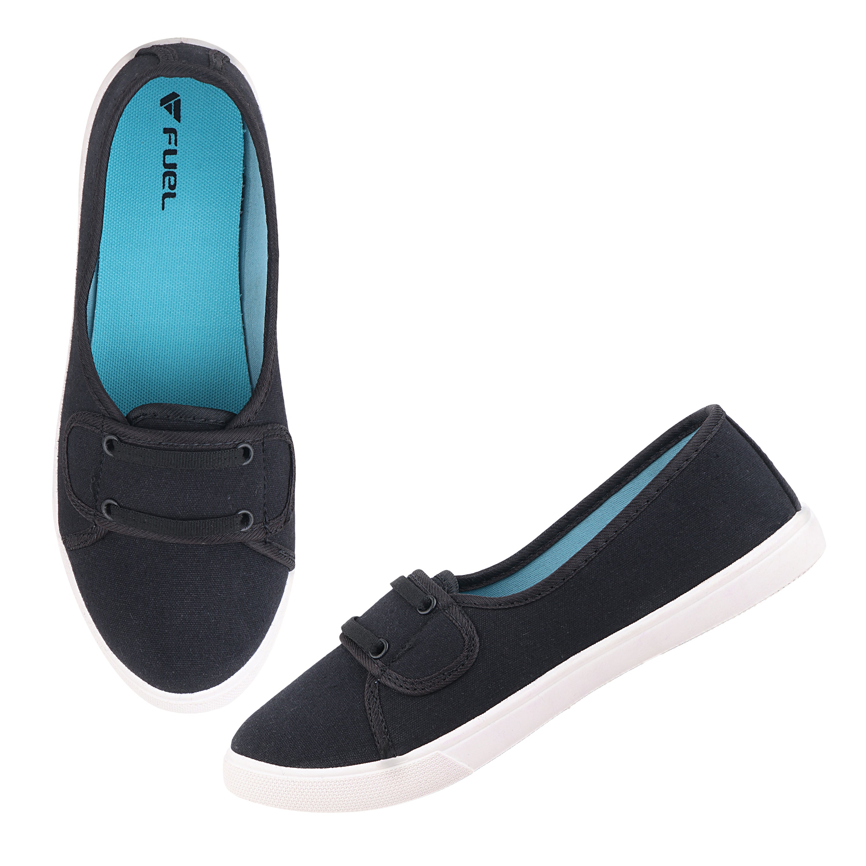 FUEL Alice Women's foldable, comfortable and Wide Ballet Flats with Arch Support for Work, Casual, and Dressy Wear