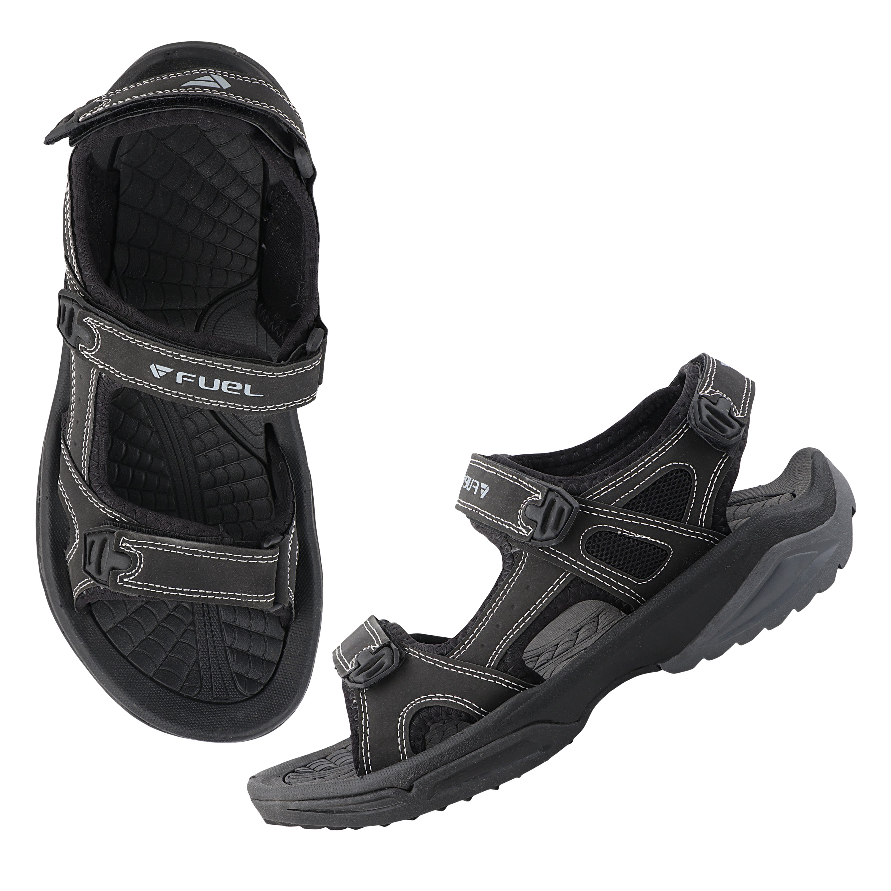 Fuel Yuva Sandal For Men's (BLACK)