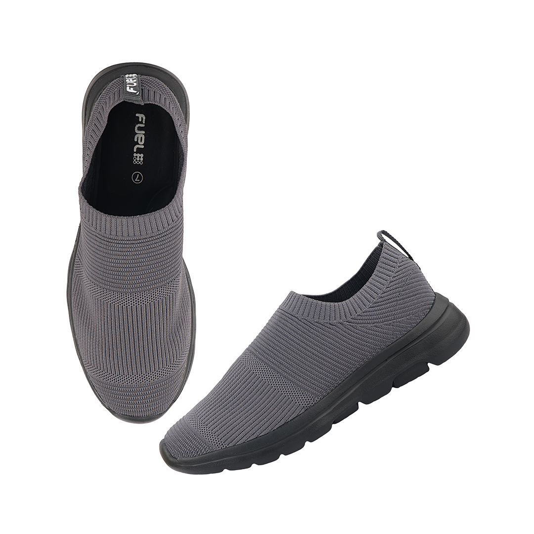 FUEL Boost Walking Shoes for Men (D.GREY)