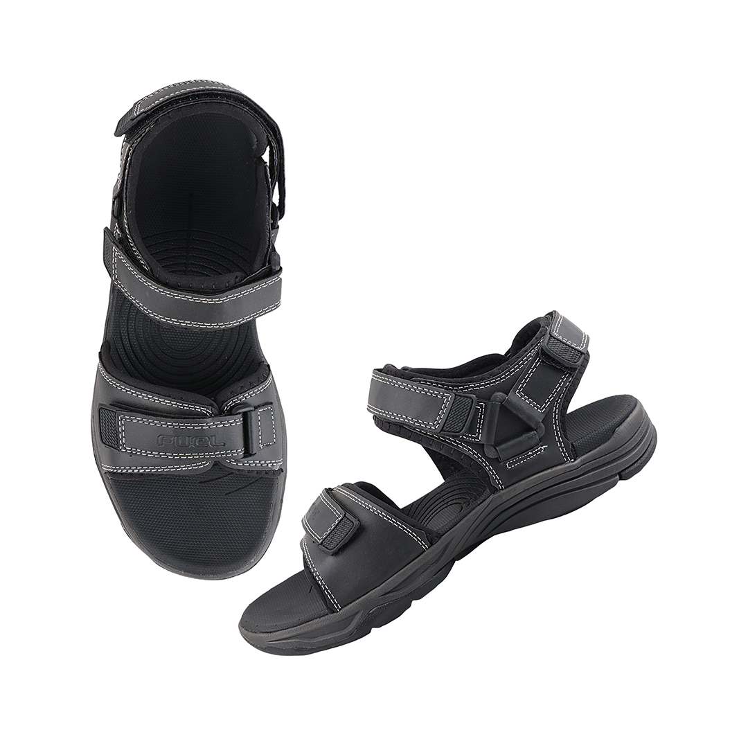 FUEL OLIVER SANDALS FOR MEN'S (BLACK)