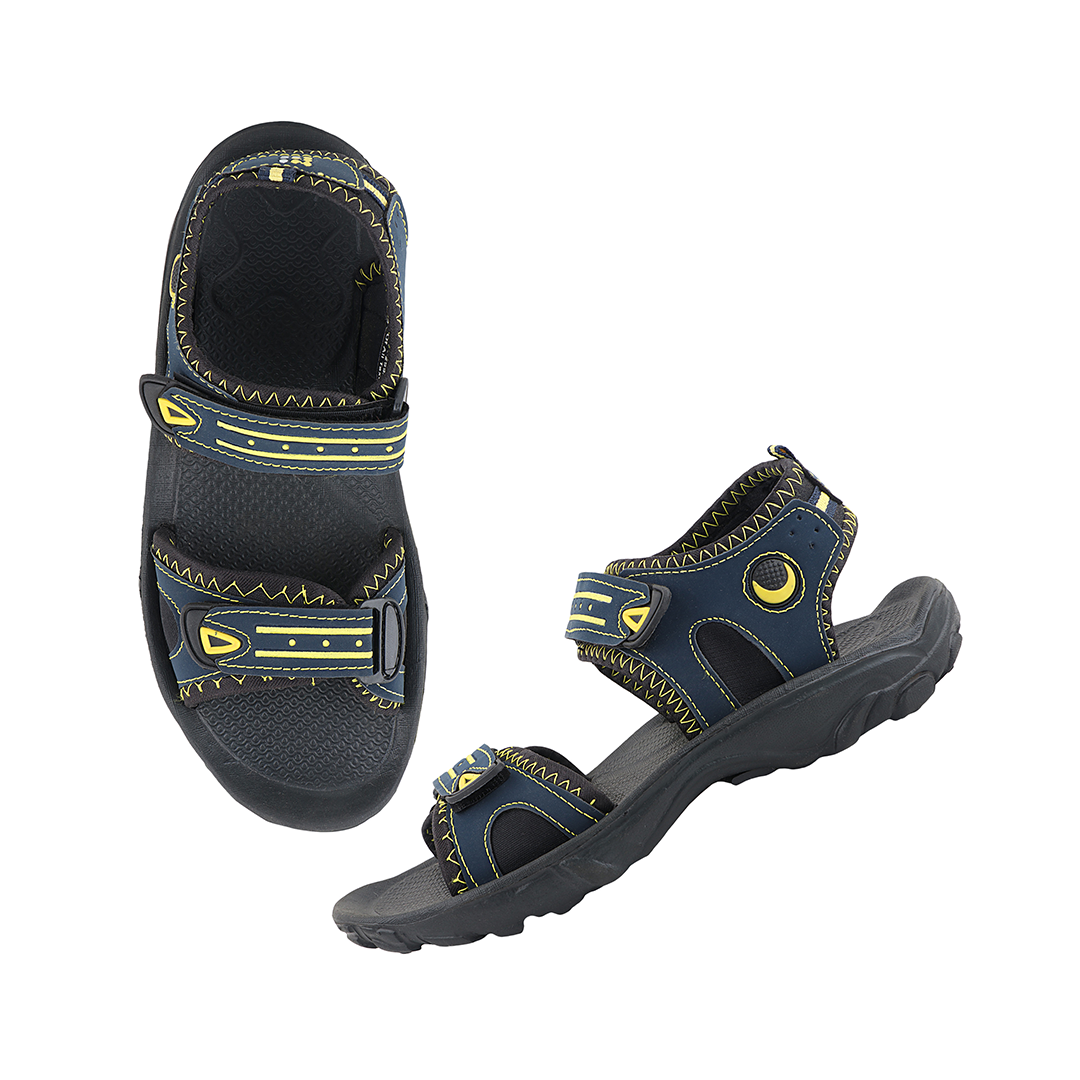 Fuel 81122-09 Sandals For Men's (NAVY & YELLOW)