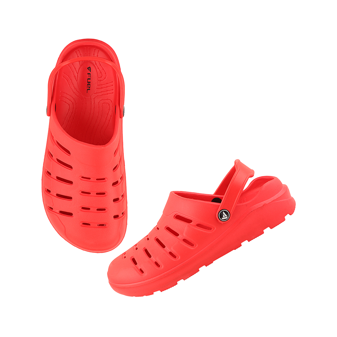 FUEL Adventure Clogs Slipper For Men's and Women's (RED)