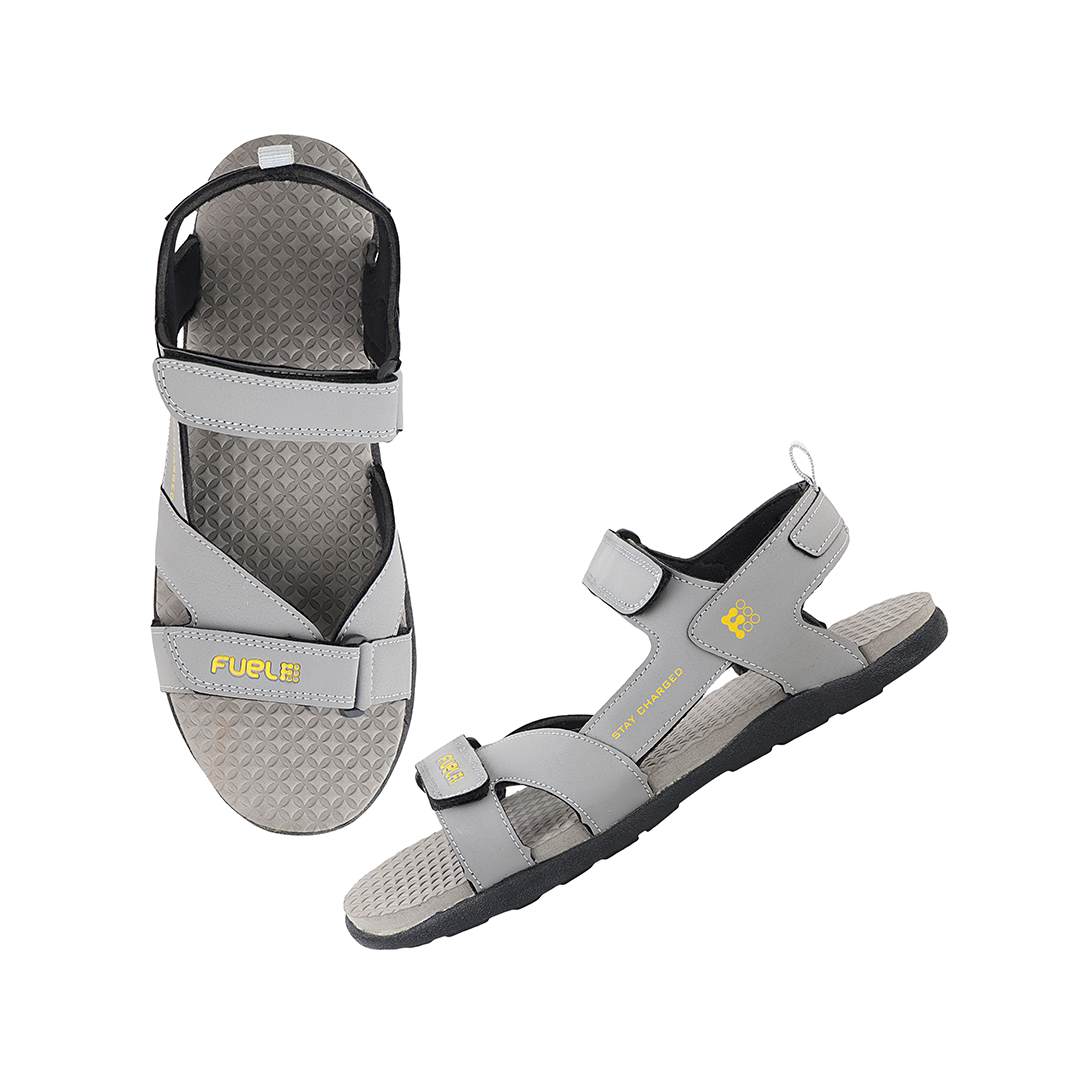 Fuel Roadster-02 Sandals For Men (Grey)