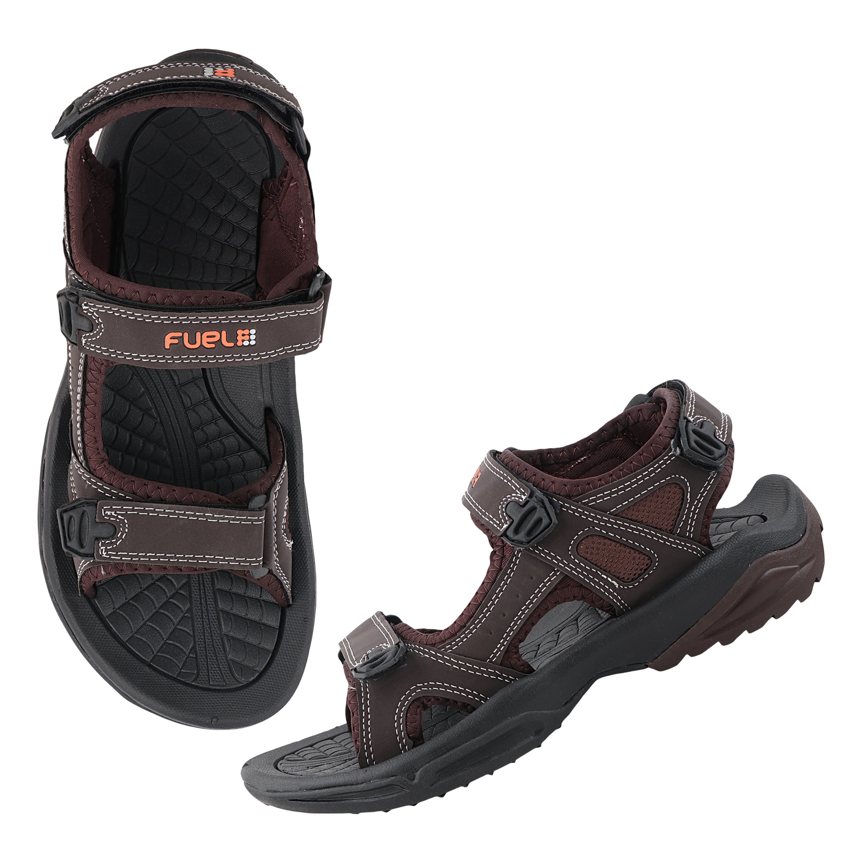 Fuel Yuva Sandal For Men's (BROWN)