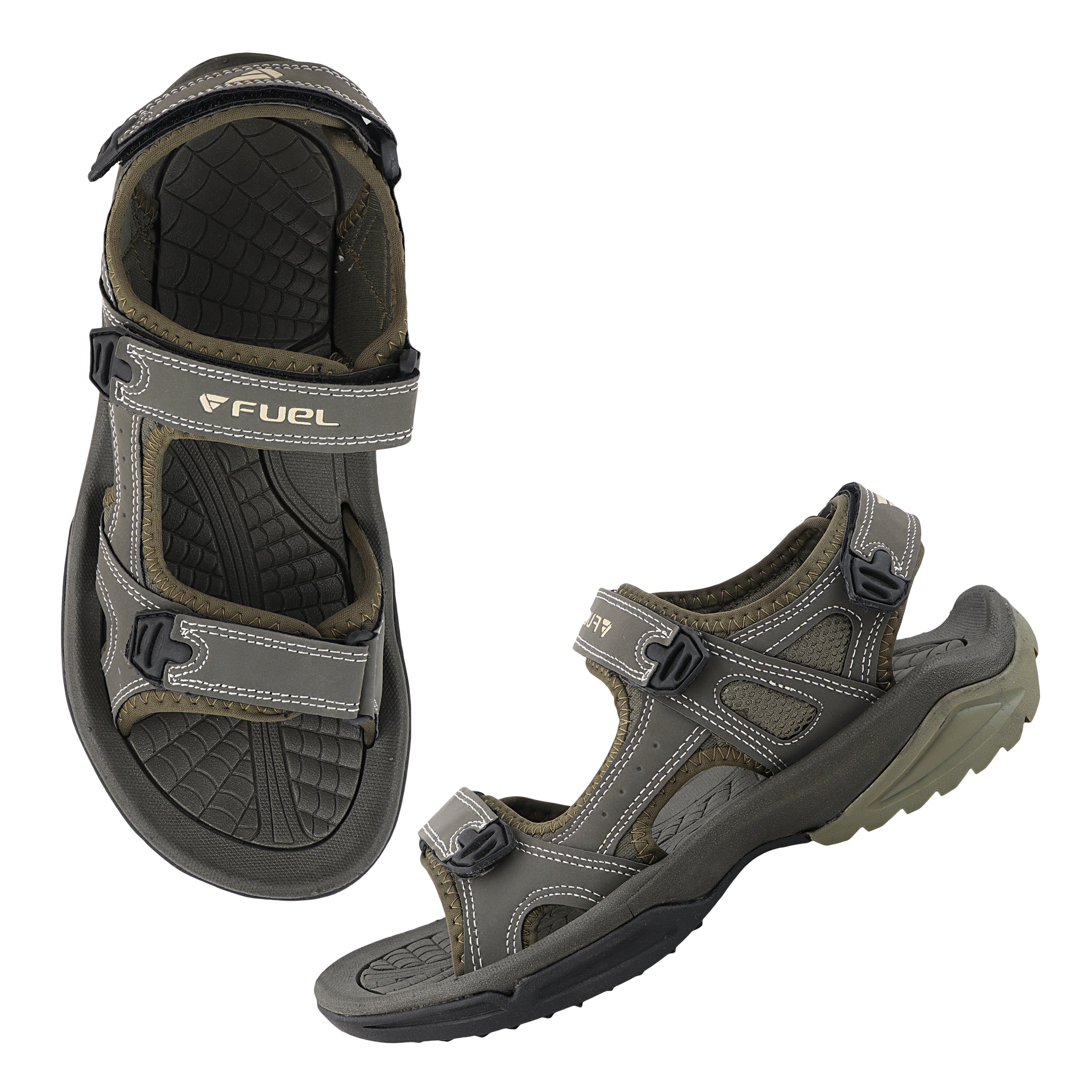 Fuel Yuva  Sandal For Men's (OLIVE)