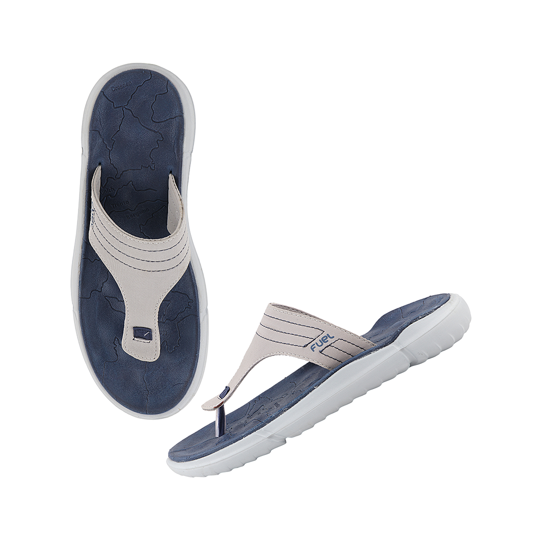 FUEL SAFARI SLIPPERS FOR MEN (NAVY)