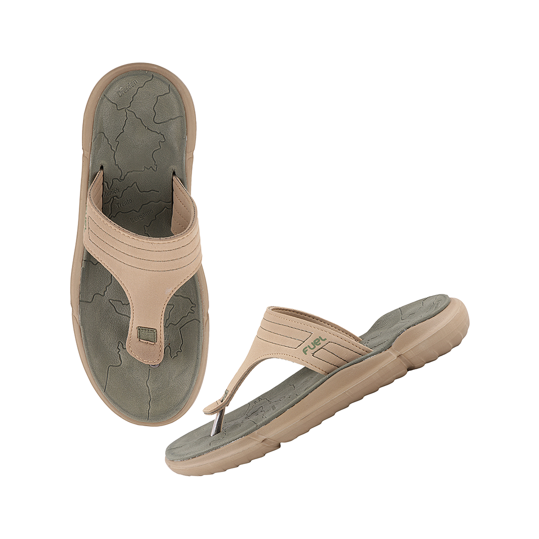 FUEL Safari Slippers for Men (OLIVE)