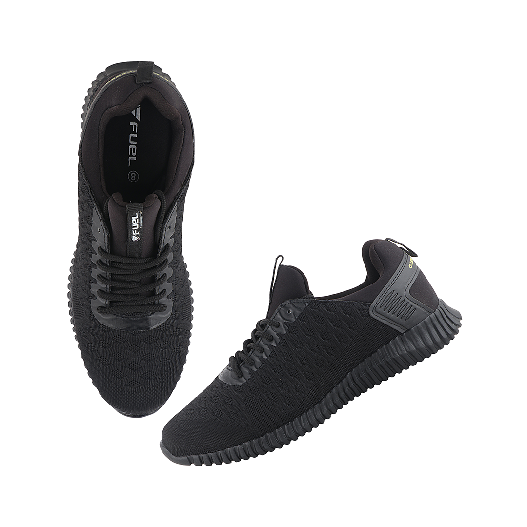 Fuel Sensor Sport Shoes For Men (Black)