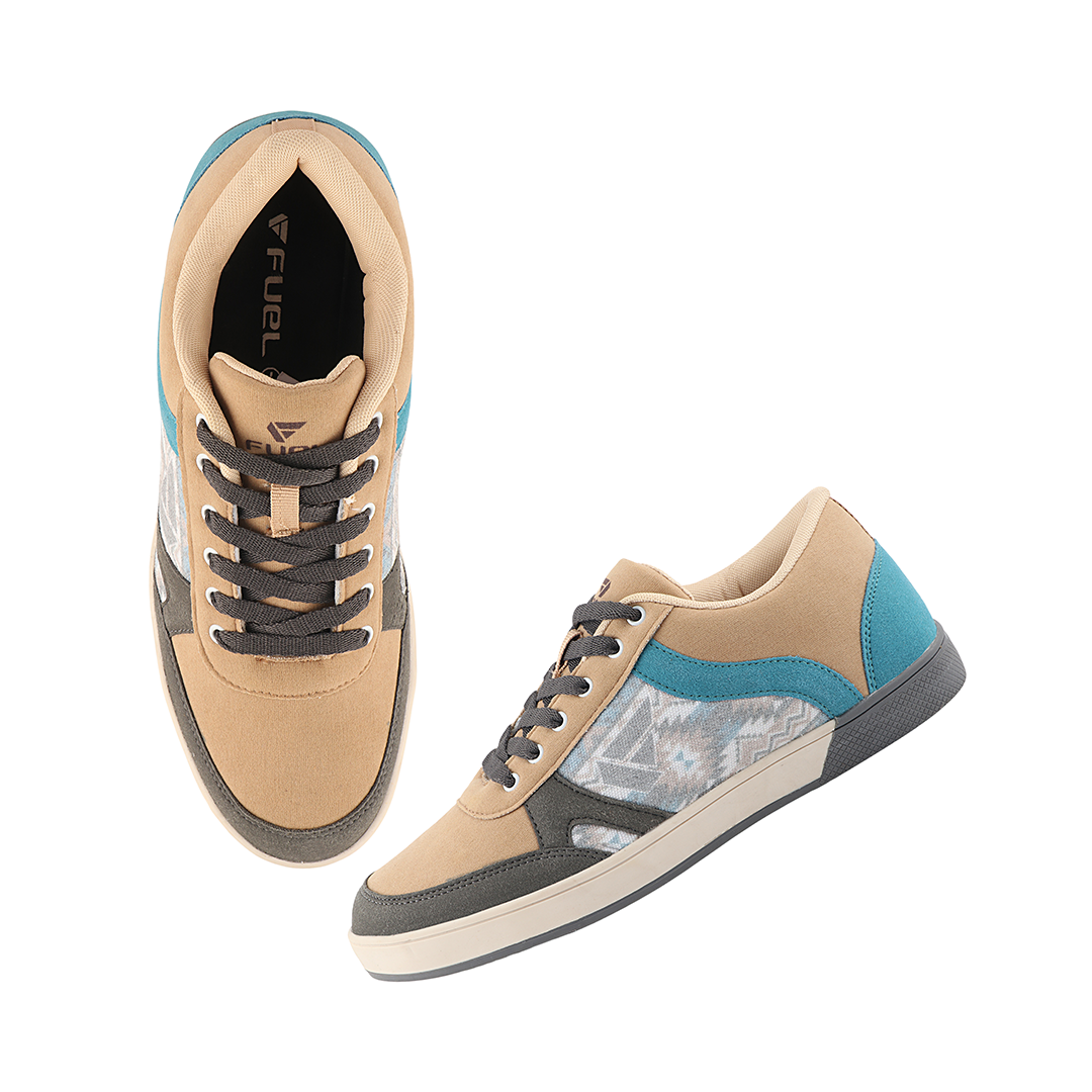 FUEL FS-02 Casual Shoes for Men (Gry Beige)