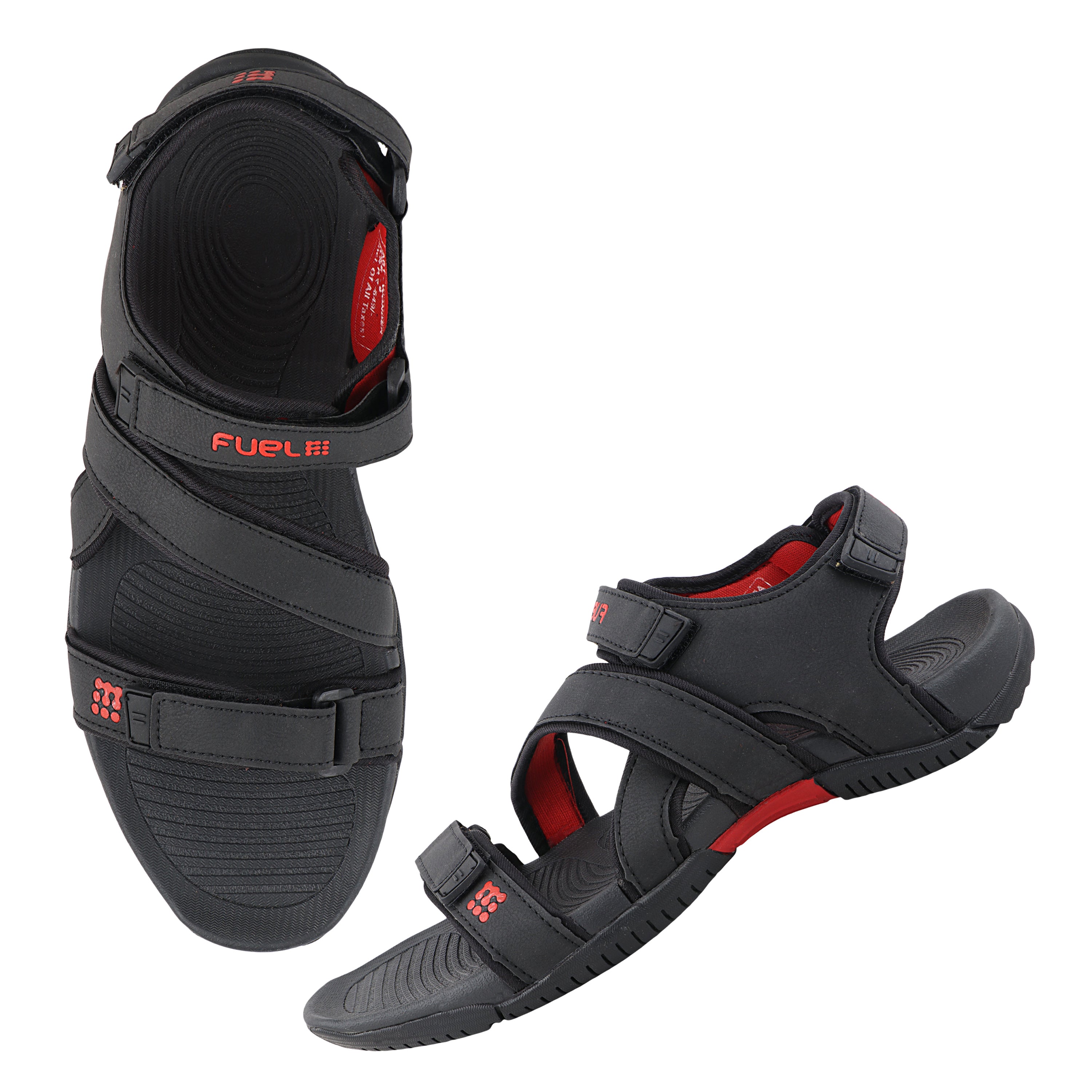 FUEL WANDER SANDAL FOR MEN'S (RED/BLACK)