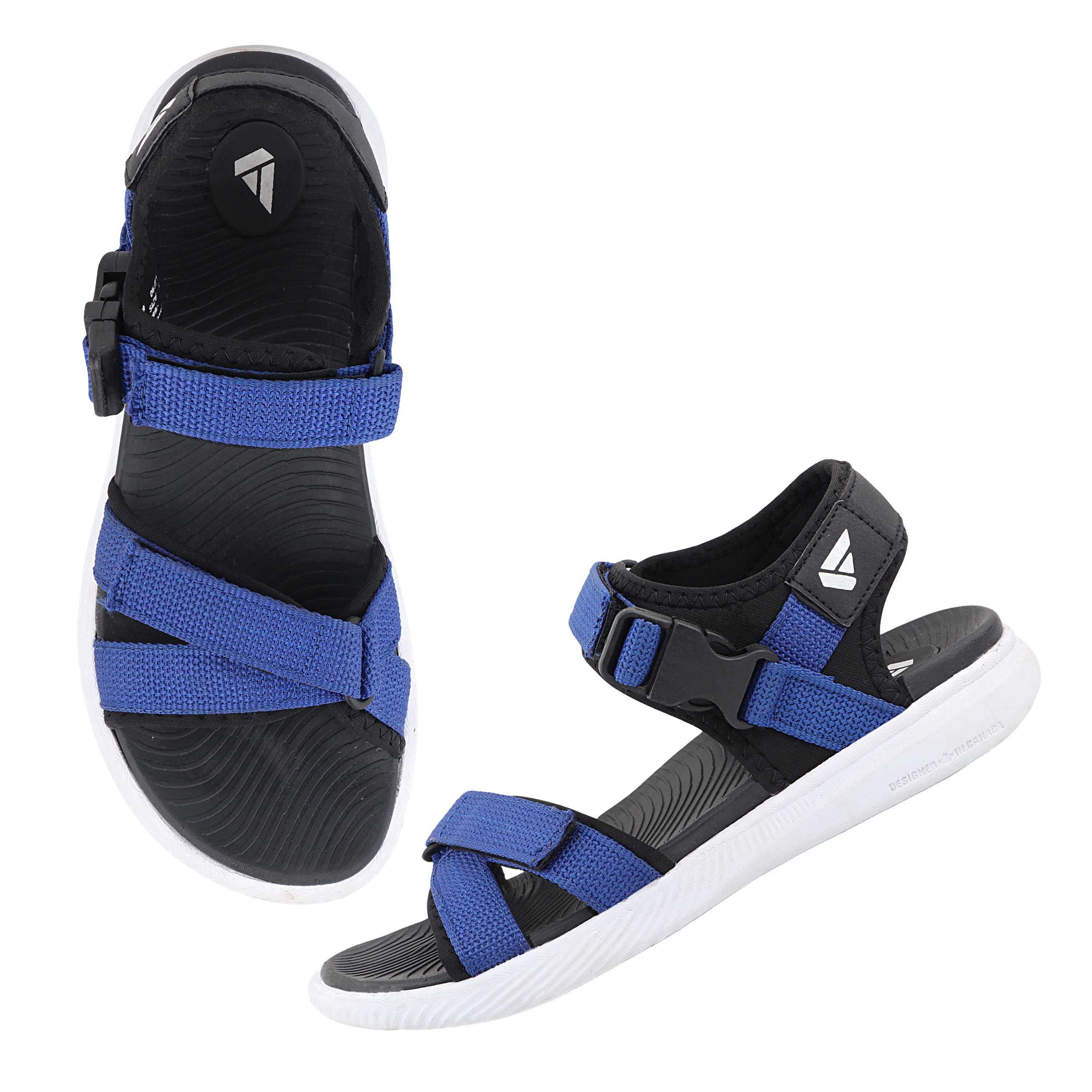 FUEL Power Lite-02 Sandals For Women (Blue & Black)