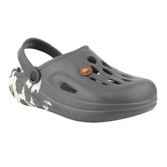 FUEL Oxygen Cushioned Comfort and Lightweight Slip-On with Anti-Slip Sole Clogs for Men's (Grey)