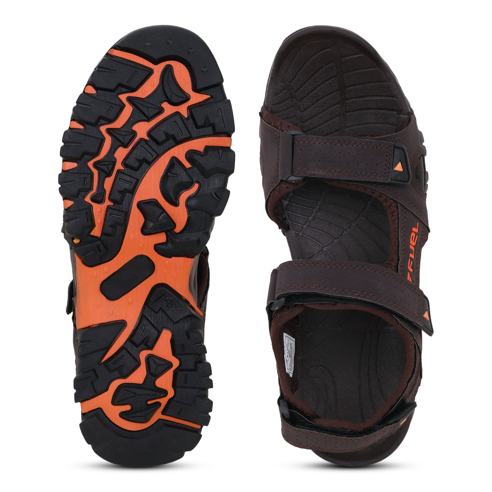 FUEL Timberland-04 Comfortable Casual Sandals for Men (Brown)