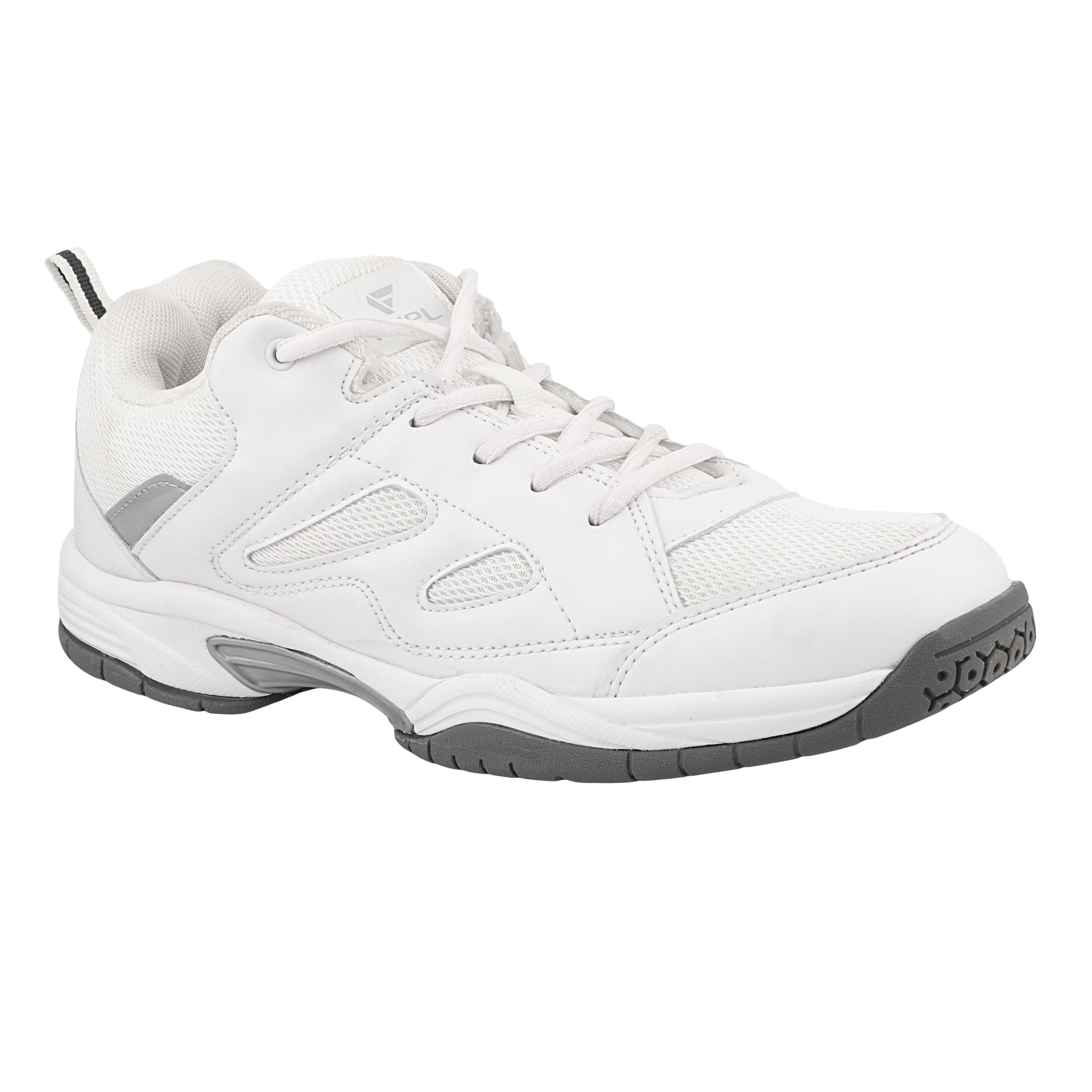 FUEL Snow Lightweight & Durable Lace-Up Sports Shoes for Men's (White)