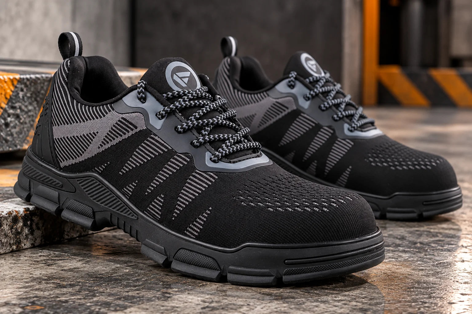 FUEL Reevon-02 Lightweight Knitted Fabric Upper in Kevlar Insole Industrial Safety Shoes with Composit toe cap (200J)