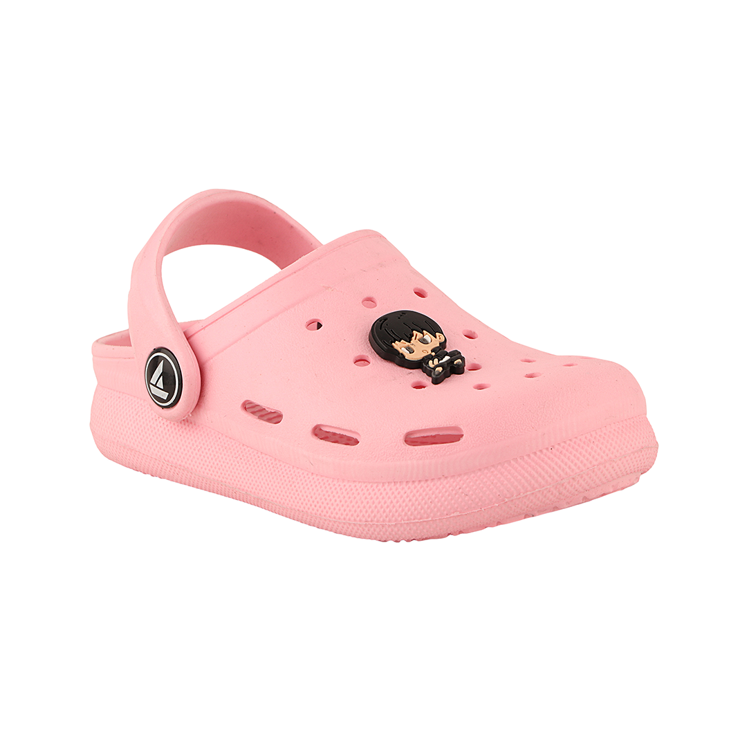 FUEL Hooper Clogs Slipper for 4-10 Years Boys/Girls (PINK)