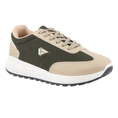 FUEL Neostep-04 Lightweight & Durable with Stylish Corduroy Cushioned Comfort Durable PVC Sole for Men's (Olive)