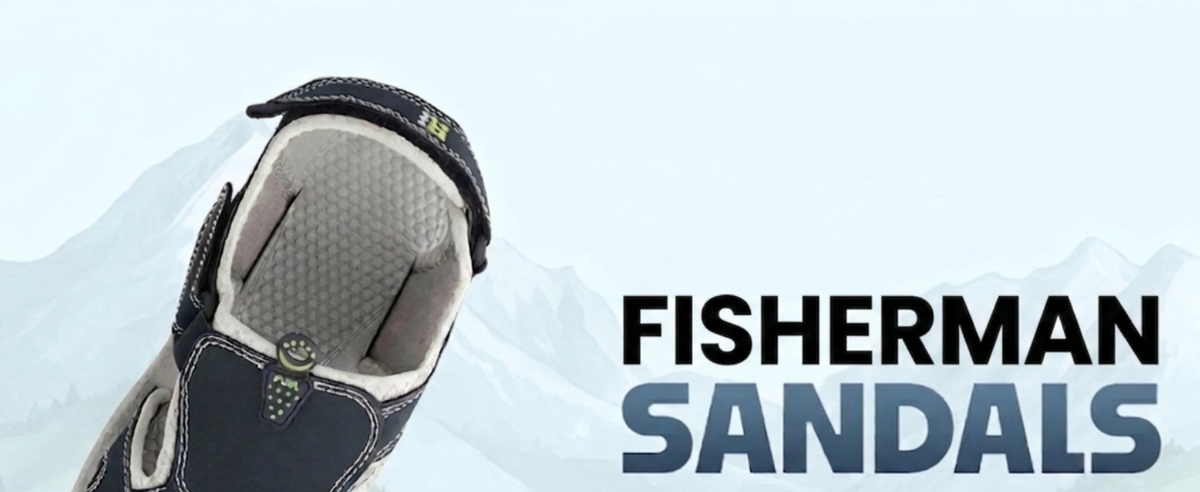 FUEL Soldier-04 Fisherman Sandals for Men (Navy)