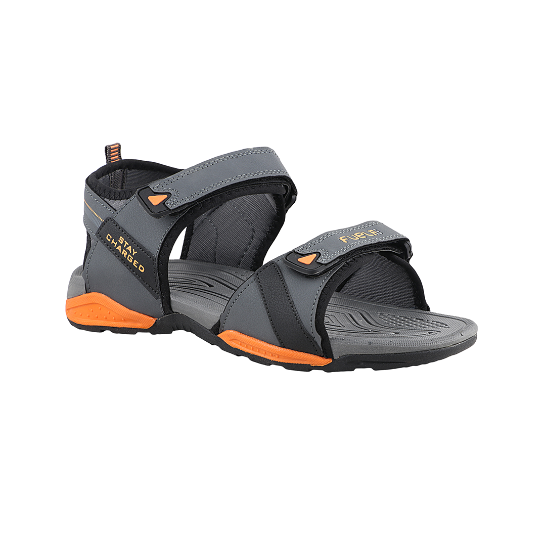 FUEL CAMRON SANDAL FOR MEN'S (GREY/ORANGE)