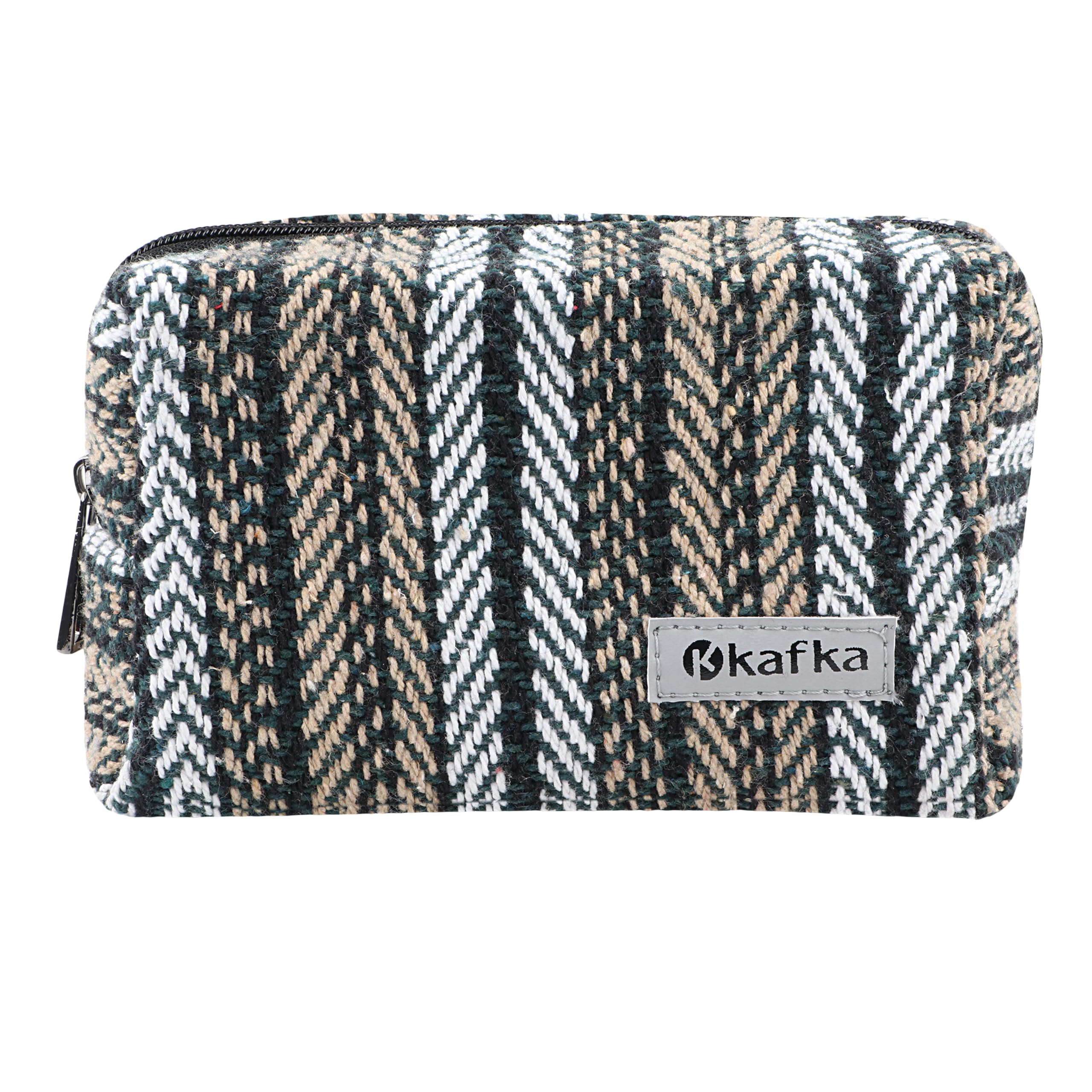 FUELXKAFKA  Multi-Purpose Stylish Fabric Zipper Travel & Storage Pouch for Men & Women