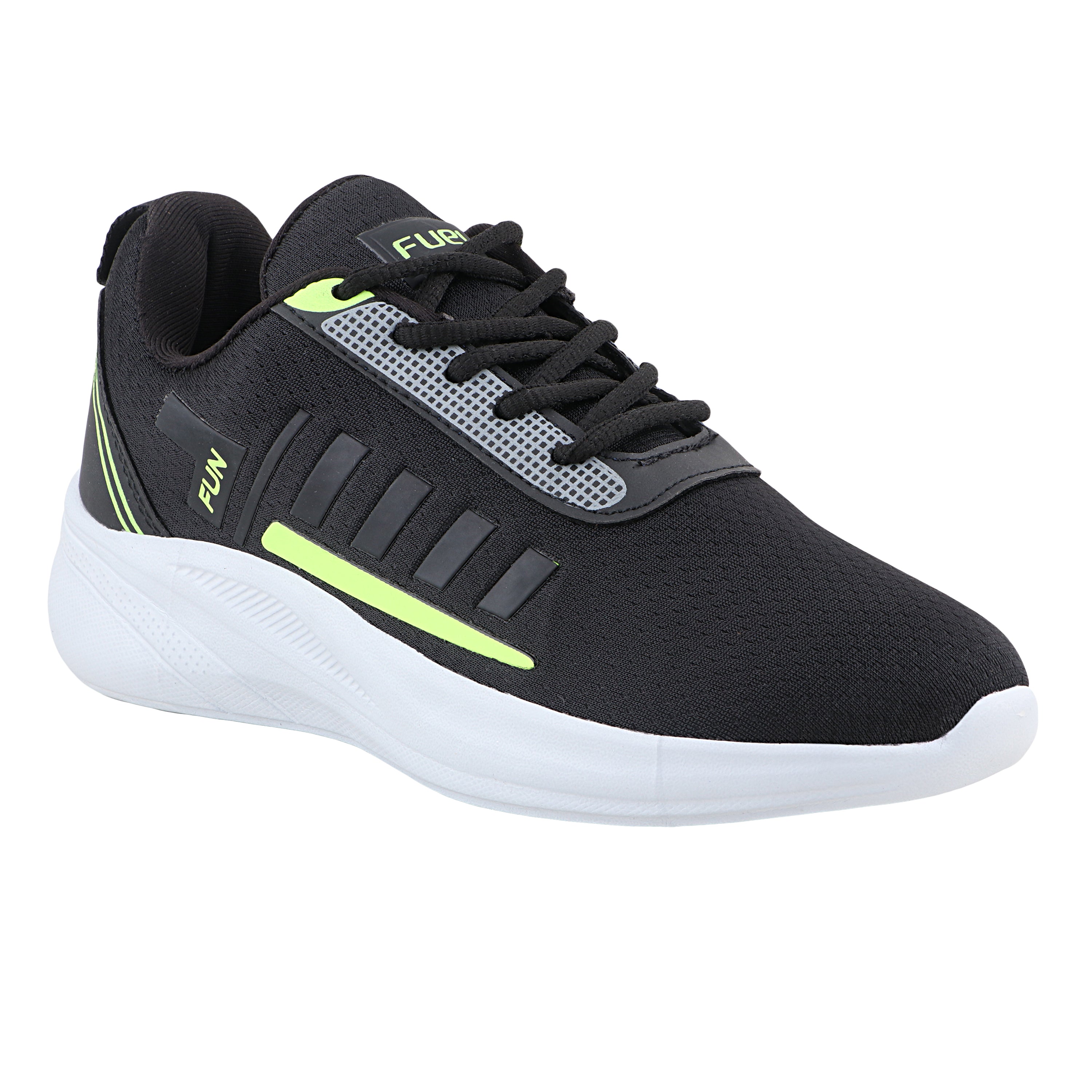 FUEL Boss Comfortable and light-weight Sports Shoes For Men (Black)