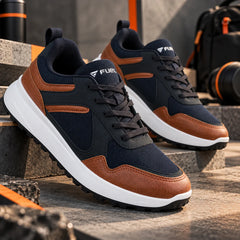 Fuel Neostep-01 Casual Sports Shoes  Lightweight Walking & Running Sneakers For Men's (Navy)