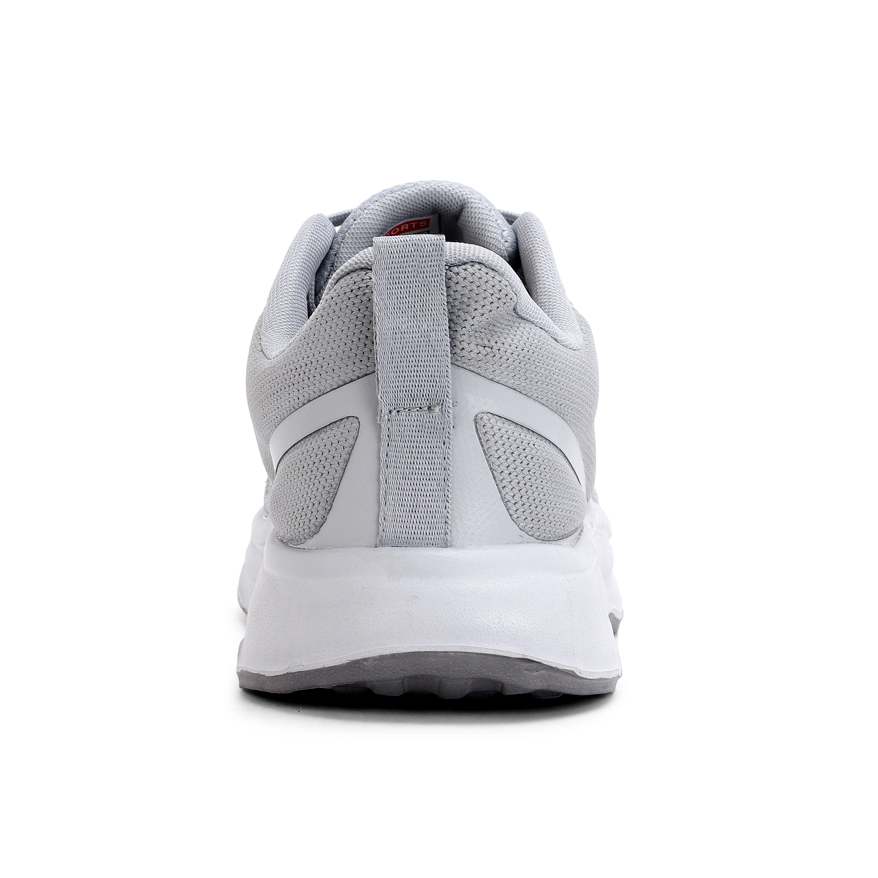 FUEL Vortex Men's Grey Sports Shoes - Breathable Mesh Upper, Lightweight EVA Sole, Comfortable Fit and Stylish Design for Walking, Running, Gym, Casual Wear, Daily Use and Outdoor Activities, (Grey)