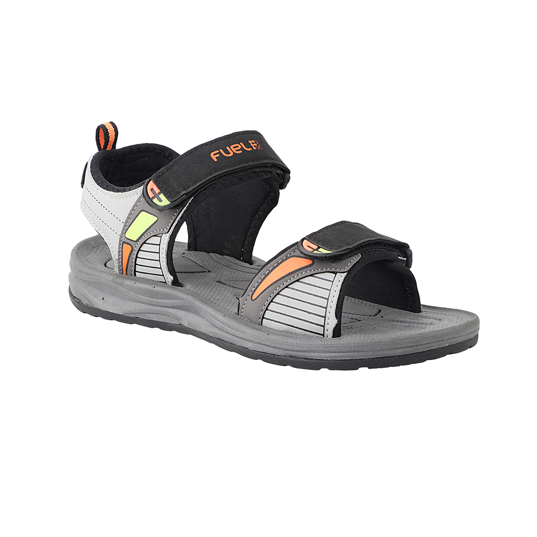 Fuel LEO Sandal For Men (Black Orange)