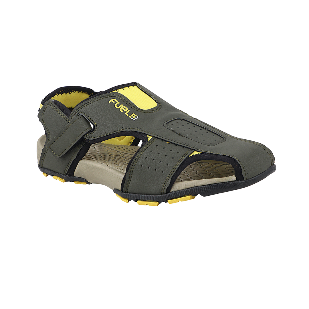 Fuel Neston Men Sandal (OLIVE/YELLOW)