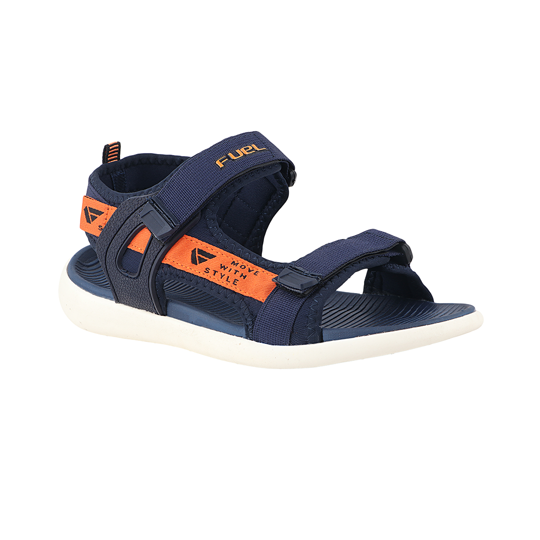 Fuel Power-02 Sandals For Men's (Navy-Orange)