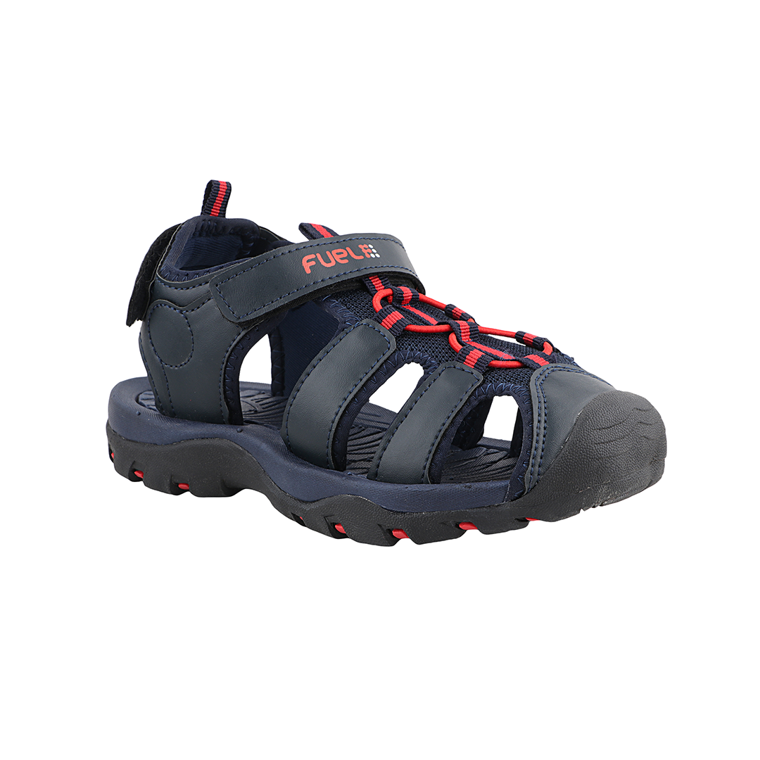 Fuel Luke Sandal For Boy's (Navy/Red)