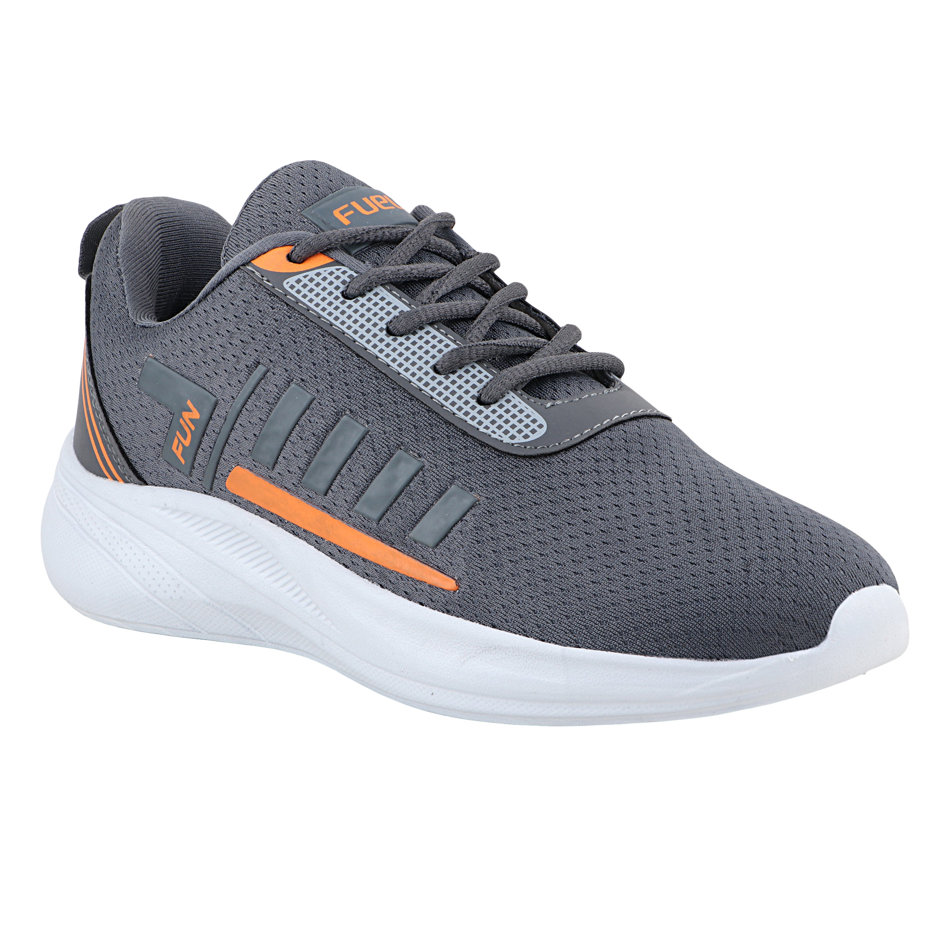 FUEL Boss Comfortable and light-weight Sports Shoes For Men (Grey)