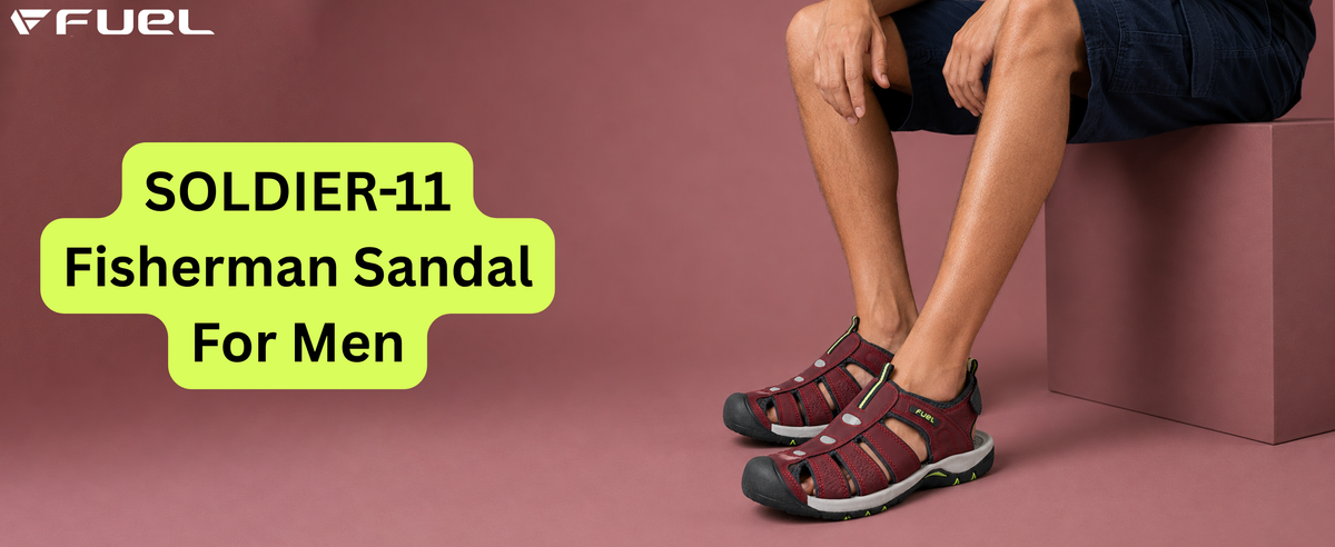 FUEL Soldier-11 Comfortable Sandal For Men's (Navy)