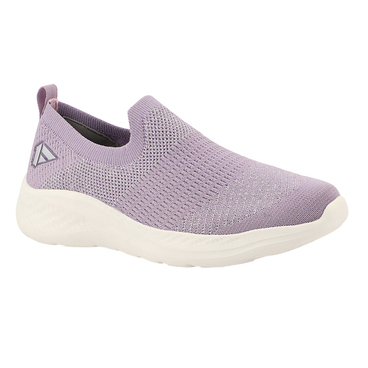 FUEL Sparkle Lightweight & Comfortable Casual Slip-On Daily Wear Sports Shoes for Women's (Lavender)
