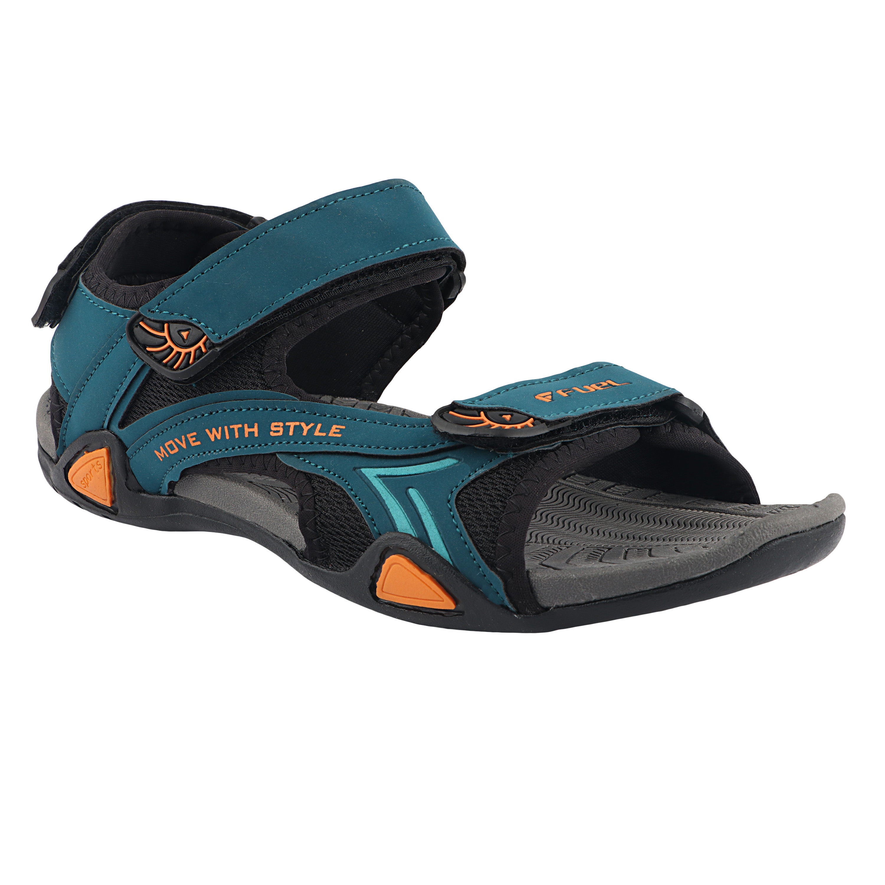 Fuel Victor Sandals For Men's (Blue-Orange)